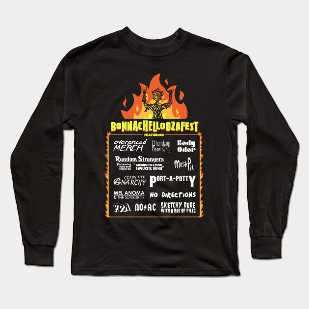 ALL the Festivals Long Sleeve T-Shirt by graffd02